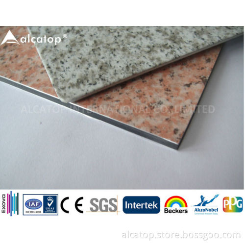 hot selling 3mm marble acp